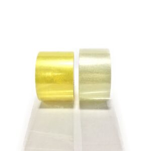 Yellowish Transparent BOPP Packaging tape and clear packaging tape
