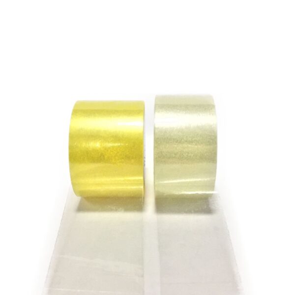 Yellowish Transparent BOPP Packaging tape and clear packaging tape